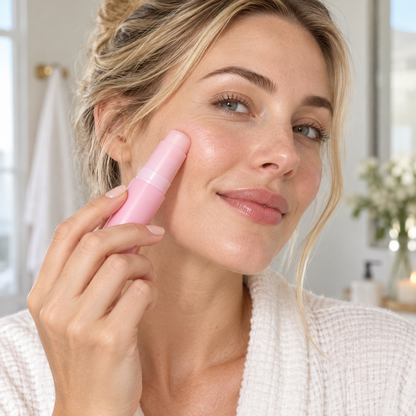 Pink Collagen Volume Balm Stick – Hydrating Multi-Use Balm for a Smooth, Dewy-Looking Finish